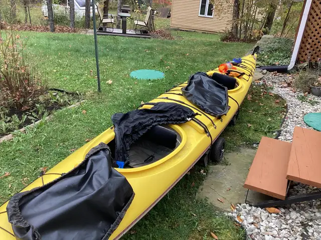 Double sea kayak made of fiberglass (Beluga)63235066645633124