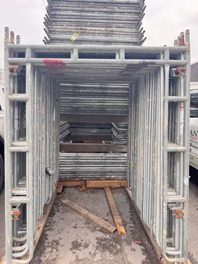Scaffolding Set - Frames, Braces, Platforms, Fences, Panels&, View more