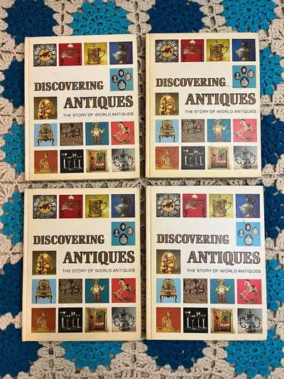 Vintage Books Discovering Antiques : volumes 9, 11, 13, 19, View more