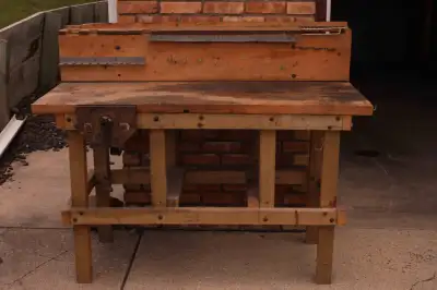 Work table for garage, View more