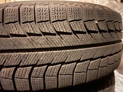 4 Michelin X-ice 225/65 R 17 Studless winter tires on rims in good condition. Used one season. $400...