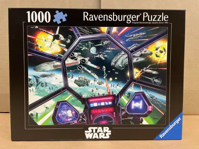 Ravensburger Star Wars TIE Fighter Cockpit 1000 Piece Puzzle