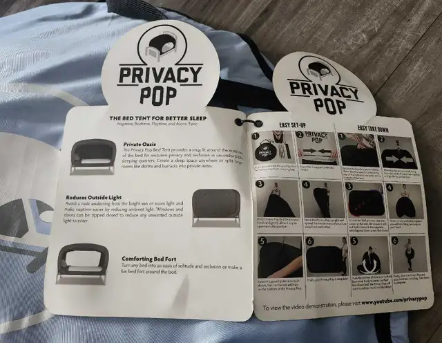 Privacy pop New in Bedding in Charlottetown - Image 4