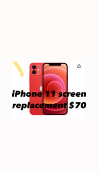 iPhone 11 screen replacement 