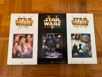 STAR WARS TRILOGY VHS 2000 3 TAPE SET WIDESCREEN SPECIAL EDITION