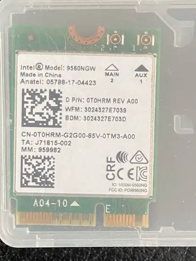 Intel 9560NGW Wireless-AC 9560 802.11AC, View more
