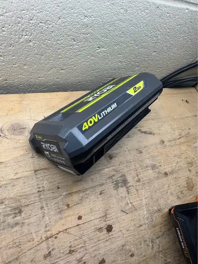 Ryobi 40V Lithium-Ion 2.0 Ah battery, View more