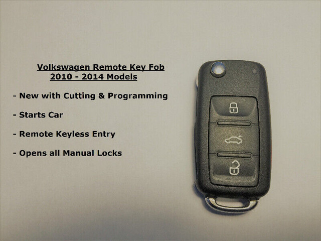 ~AUDI / VW / VOLKSWAGEN Remote Keys fobs cutting and programming in Other Parts & Accessories in Hamilton - Image 3