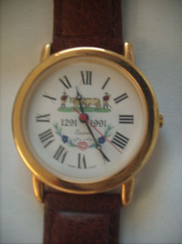NEW Swiss made 700-year anniversary dress watch.    2263, 82-83