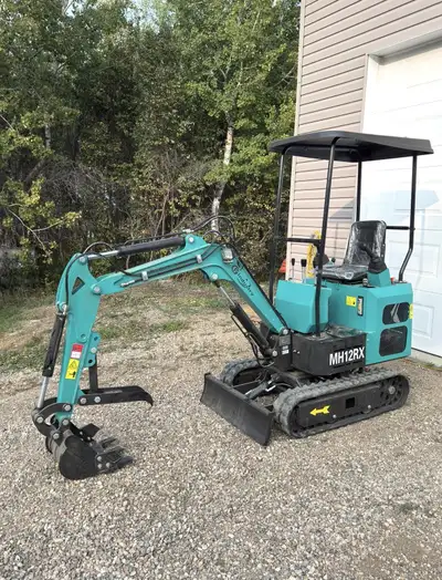 New 2025 AGT MH12RX Excavator for sale Brand new zero hour machine 15hp motor with electric start Fa...
