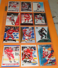 Sergei Federov Detroit Red Wings Anaheim Mighty Ducks 21 Cards