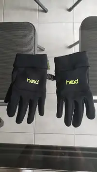 Children's Black head gloves