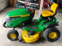 Lawn tractor and Snowblower attachment