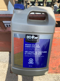  Behr   premium wood stain 16 of them 3.79L