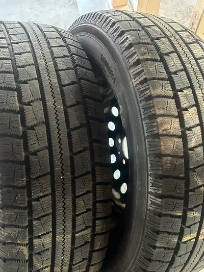 Winter tires and rims used but lots of tire left 235 65R 17 as seen in pics