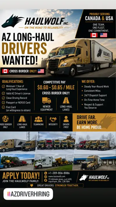 Az Long-Haul Driver , View more