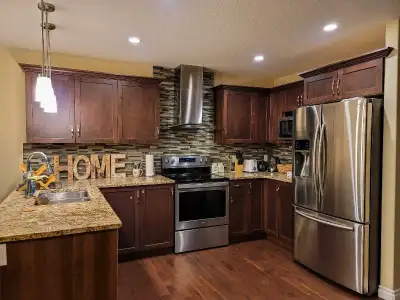 NEW 3 Bedroom 3 Bathroom Furnished Family Home in Stonecreek, Timberlea, Fort McMurray. - Modern and...