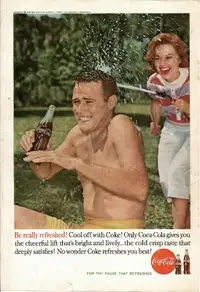 Vintage 1960 Coca-Cola Advertisement