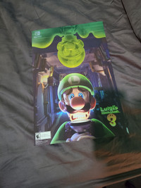 Luigi's mansion 3 gamestop poster