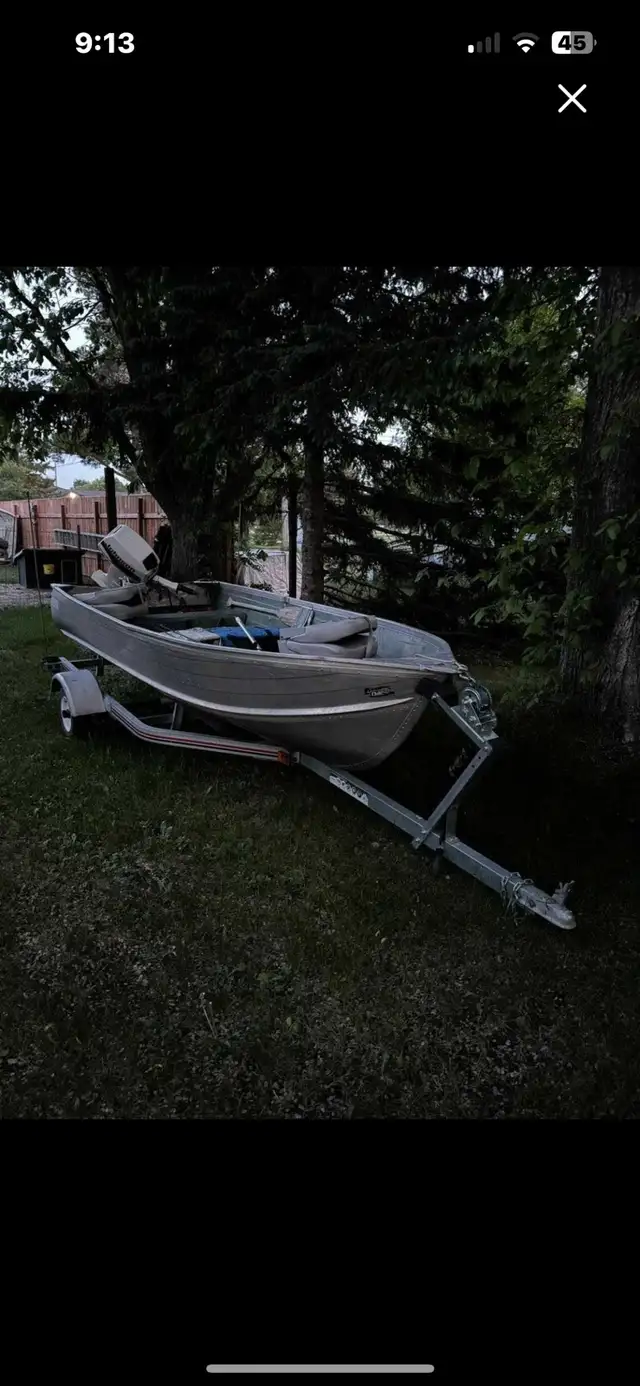 Aluminum fishing boat in Fishing, Camping & Outdoors in Portage la Prairie - Image 8