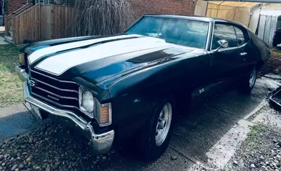 I have a complete 72 chevelle n complete 58 biscayne running n driving n plated both need tlc headli...