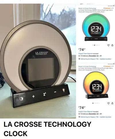 Soluna Mood Light Alarm Clock, View more