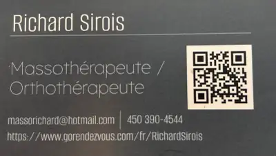 Massothérapeute / Orthothérapeute, View more