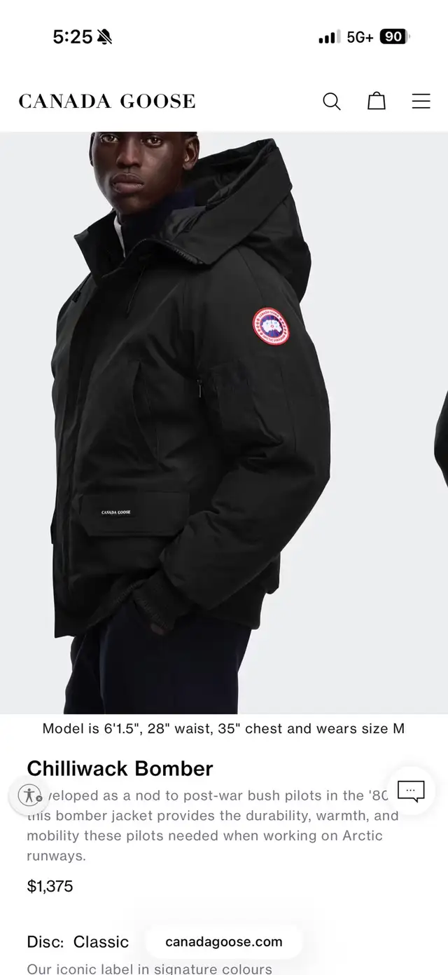 Canada Goose Authentic Coat in Men's in Medicine Hat - Image 8