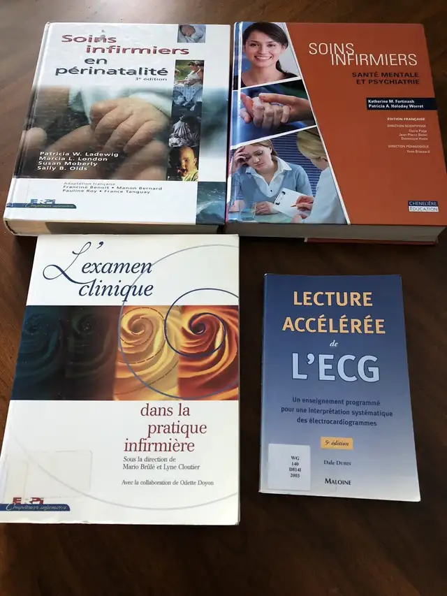 Livres Soins infirmiers in Textbooks in City of Montréal - Image 2