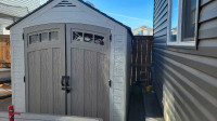 Suncast Vista storage shed 7x7ft