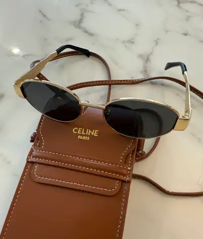 Authentic Sunglasses Celine with case, box and receipt  , View more