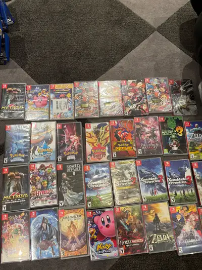 Majority new except a few like Luigi mansion. Not saving much just a bit. Pickup Woodbridge yes avai...
