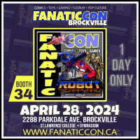 FANATICCON BROCKVILLE APRIL 28