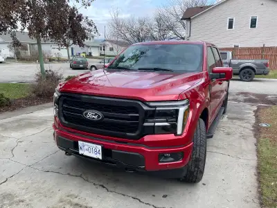 3.5L ecoboost hybrid Lariat. 7.2 KW inverter. Dual tailgate with swing out. Full front to back moon...