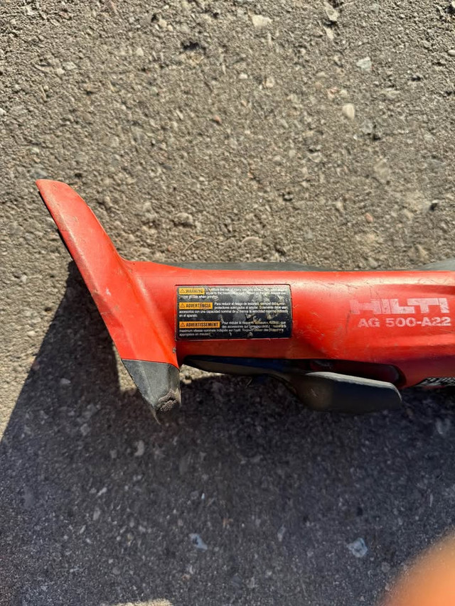 HILTI 22V Angle Grinder Tool Only in Power Tools in Kitchener / Waterloo - Image 3