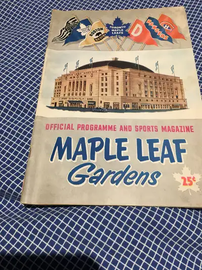 Vintage Maple Leaf Gardens Official Program and Sports Magazine, View more