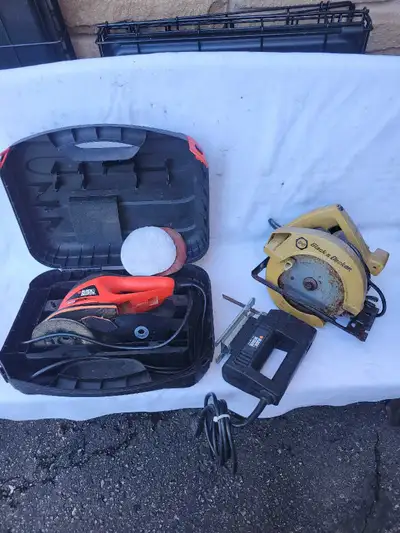 B&D Sander , Circular & jig  saw, View more