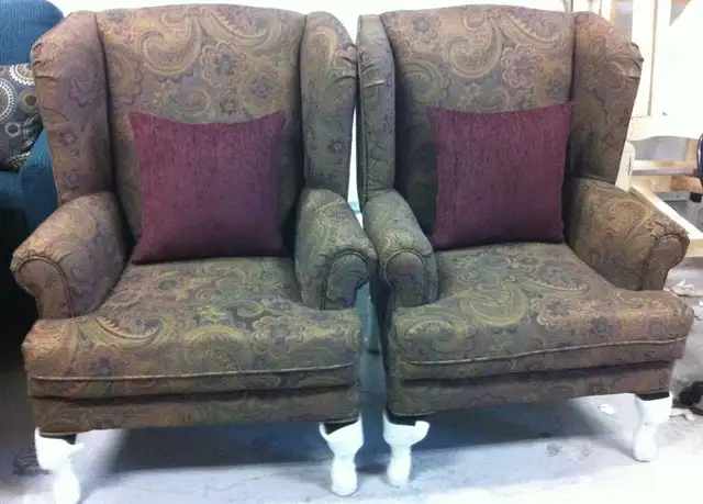 Order New Wing Chair with the fabric you want $500 in Chairs & Recliners in Mississauga / Peel Region - Image 4