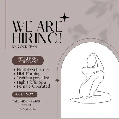 HIRING - BUSY SPA, View more