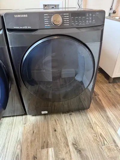 Samsung front load washer & dryer, View more
