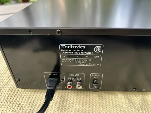 Technics SL-PD6 - Multi 5 CD player in Stereo Systems & Home Theatre in Mississauga / Peel Region - Image 8