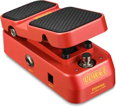 Donner 2 in 1 Wah Volume Pedal, View more