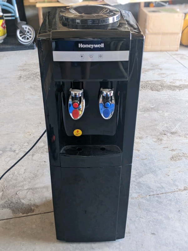 Honeywell Freestanding Hot and Cold Water Cooler Dispenser Black