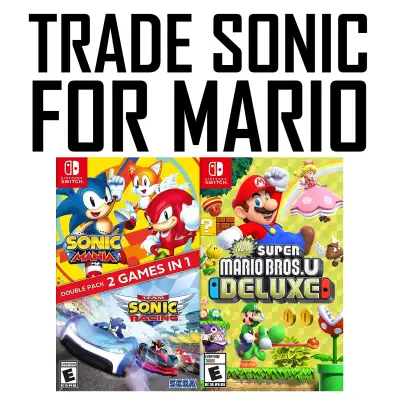 ⭕⭕TRADE Sonic Double Pack for Mario⭕⭕, View more