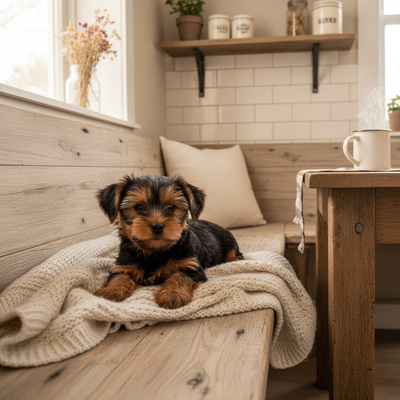 Adorable Male Yorkie Puppies – Vet Checked  &  2-Year Guarantee, View more