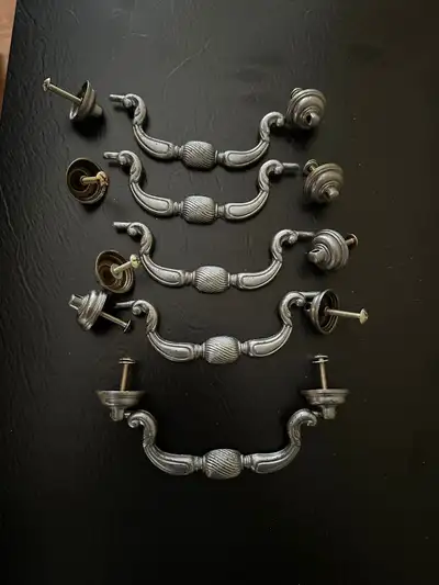 Lot of 21 Metal Brass Handles , View more