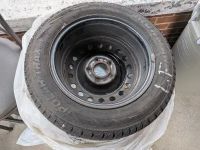 4 WINTER TIRES IRONMAN 185/65/15 5x114 bolt pattern Used one season, looking to sell they don't fit...