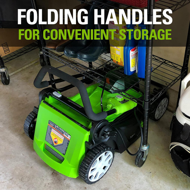 Tondeuse/Mower Greenworks 48V 2 x 24V 4Ah Batteries dans Tondeuses et souffleuses  à Laval/Rive Nord - Image 4