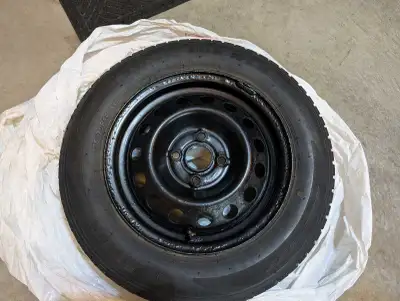 Set of 4 winter tires Sailun Ice Blazer 175/70R14 Off a Hyundai sedan. Rims are in good condition. W...
