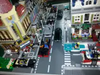 Lego modular city and cars